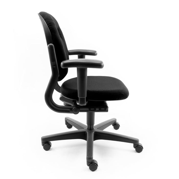 Ahrend 220 Ergonomische Bureaustoel – Zilver Editie | Betrouwbaar Comfort, Jong Gebruikt