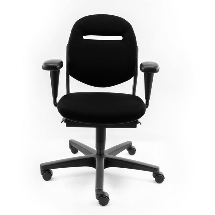 Ahrend 220 Ergonomische Bureaustoel – Zilver Editie | Betrouwbaar Comfort, Jong Gebruikt
