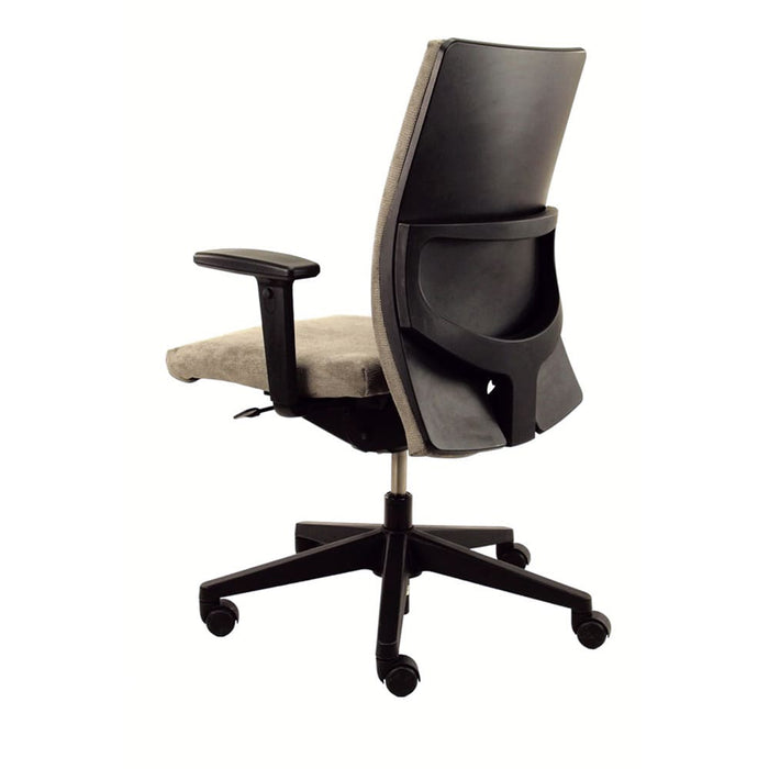 ErgoLuxe Vento – Bureaustoel in Regain Grijs | Italiaans Design & Ergonomisch Comfort (Refurbished)