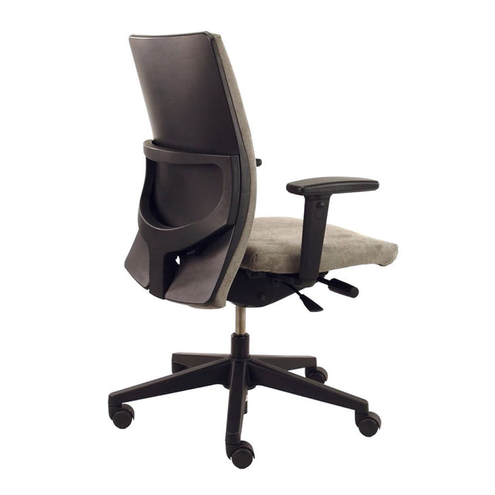 ErgoLuxe Vento – Bureaustoel in Regain Grijs | Italiaans Design & Ergonomisch Comfort (Refurbished)