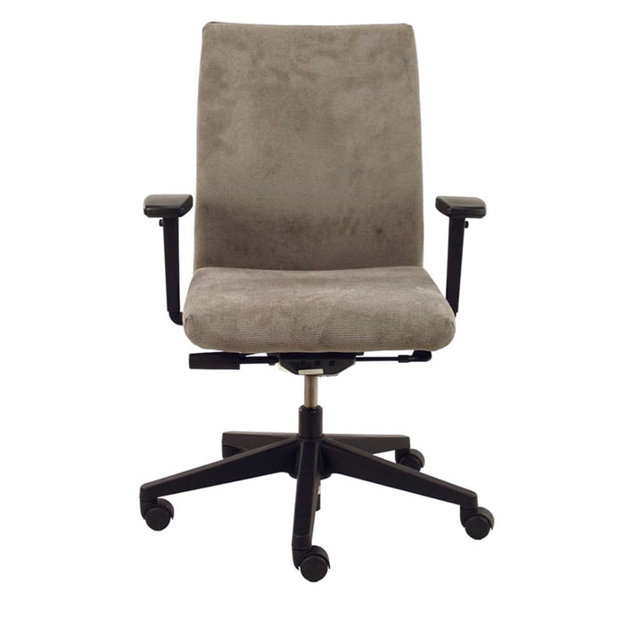 ErgoLuxe Vento – Bureaustoel in Regain Grijs | Italiaans Design & Ergonomisch Comfort (Refurbished)