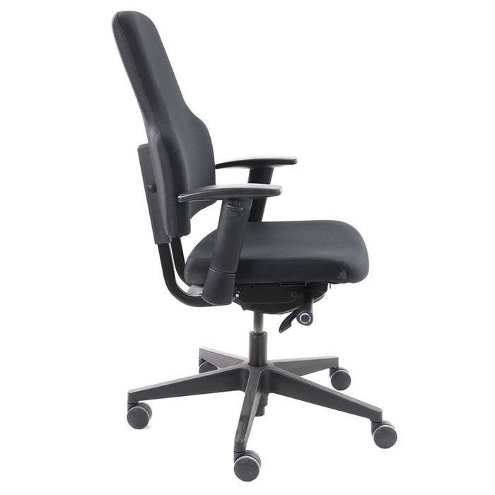 ErgoMotion S3 – Comfortabele Ergonomische Bureaustoel Zwart | Refurbished