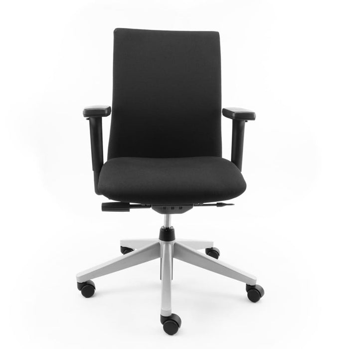 Linea Z1 – Refurbished Ergonomische Bureaustoel in Mirage Zwart