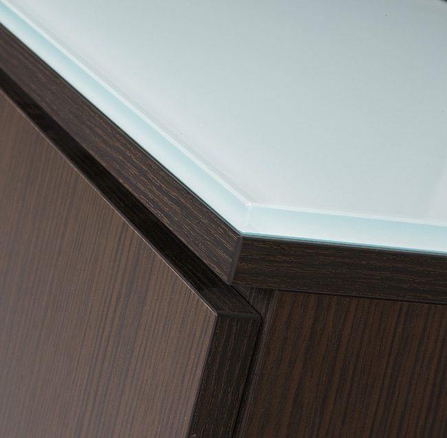 Mod. Draaideurkast 85x90cm ant. eiken freeshipping - Tom Kantoor & Projectinrichting