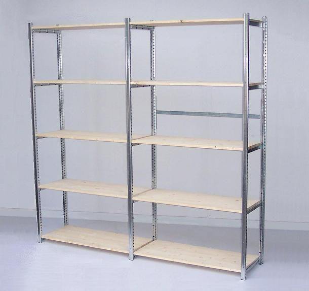 Combi-stelling aanbouwrek 40 cm freeshipping - Tom Kantoor & Projectinrichting