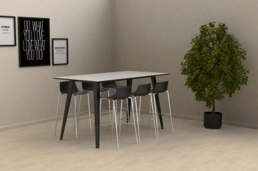 Spider Table (107,8 cm hoog) freeshipping - Tom Kantoor & Projectinrichting