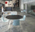Spider Table Rond (92,3 cm hoog) freeshipping - Tom Kantoor & Projectinrichting