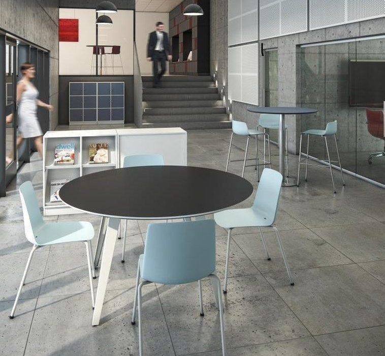 Spider Table Rond (92,3 cm hoog) freeshipping - Tom Kantoor & Projectinrichting