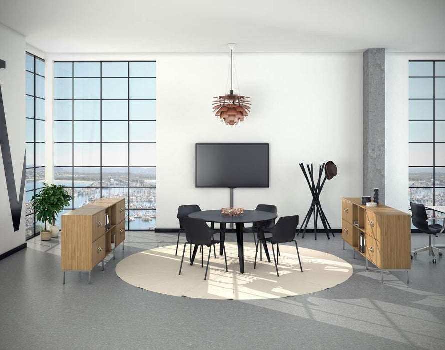 Spider Table Rond (92,3 cm hoog) freeshipping - Tom Kantoor & Projectinrichting
