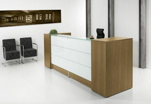 Receptie opstelling- balie Manage-It 288cm freeshipping - Tom Kantoor & Projectinrichting