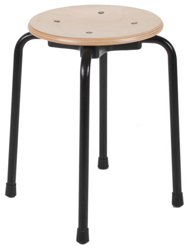 Tabouret kruk stapelbaar 45 cm freeshipping - Tom Kantoor & Projectinrichting