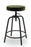 Robuuste middel hoge barkruk Velours freeshipping - Tom Kantoor & Projectinrichting
