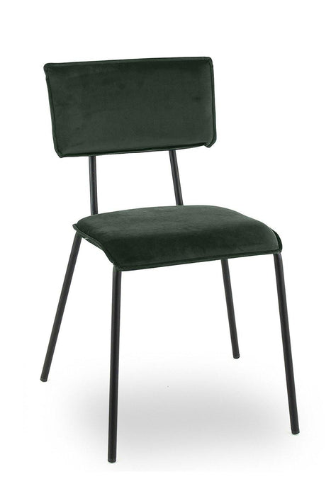Stapelbare stoel Velours freeshipping - Tom Kantoor & Projectinrichting