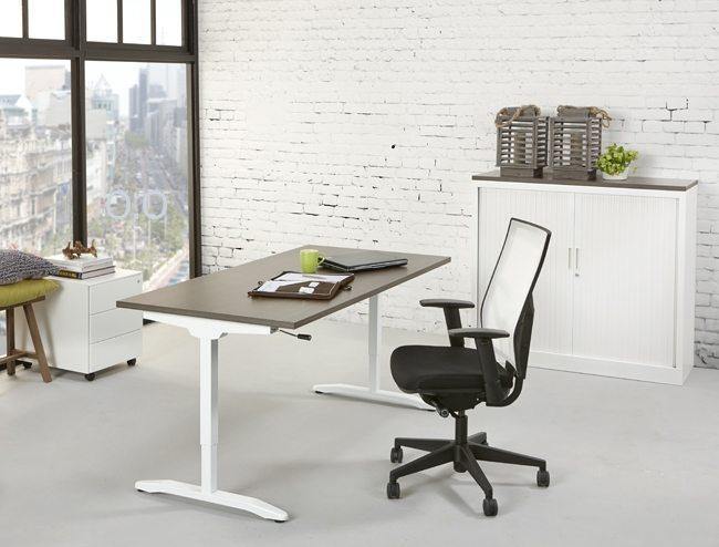 Bureau verstelbaar freeshipping - Tom Kantoor & Projectinrichting