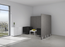 Akoestische wand Wolvilt 120 cm hoog.