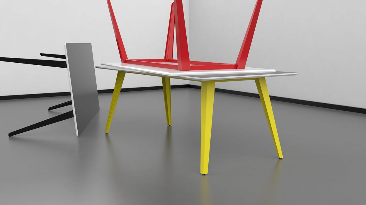 Spider Table (92,3 cm hoog) freeshipping - Tom Kantoor & Projectinrichting