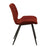 Velvet kantinestoel Toby freeshipping - Tom Kantoor & Projectinrichting